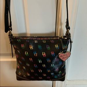 DOONEY & BOURKE Adorable Rainbow Signature Mini Cross body or shoulder bag.